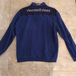 Vineyard Vines Shep Quarter-zip Navy Size Large